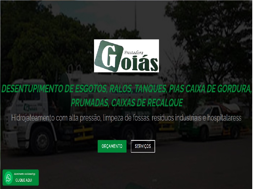 Prestadora Limpa Fossa Goiás