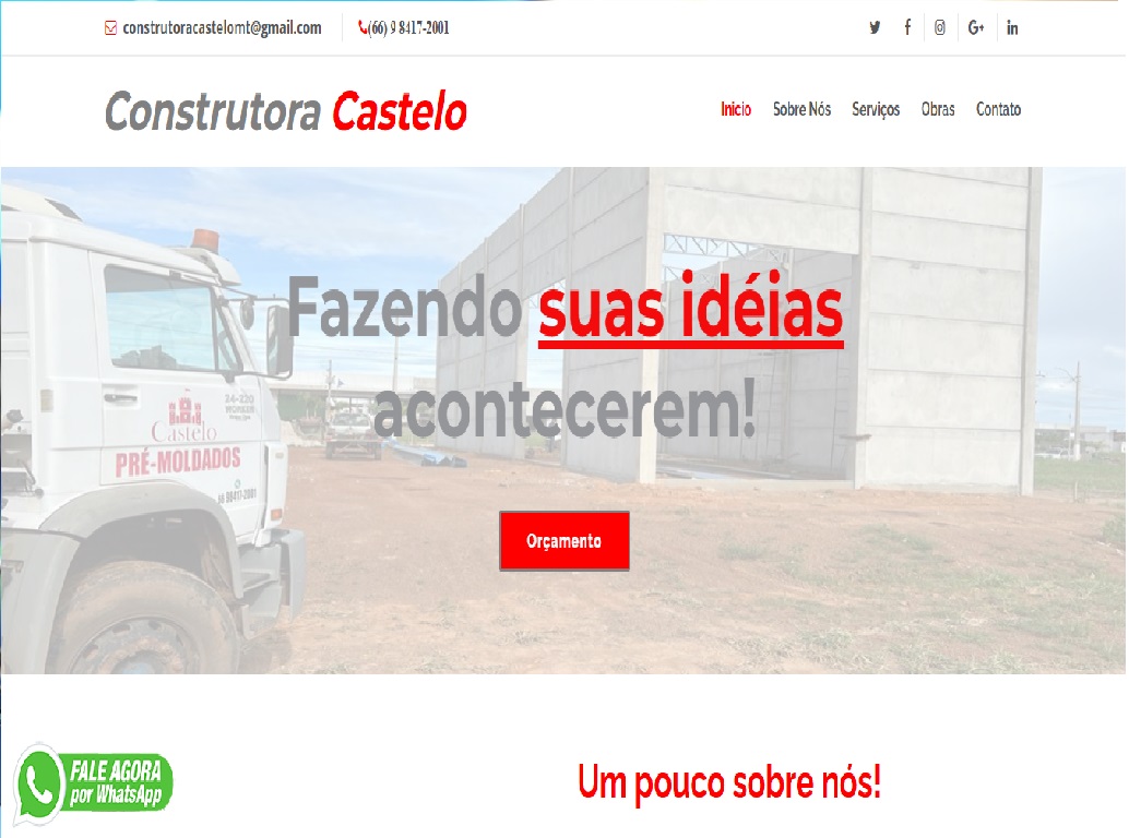 Construtora Castelo em Confresa